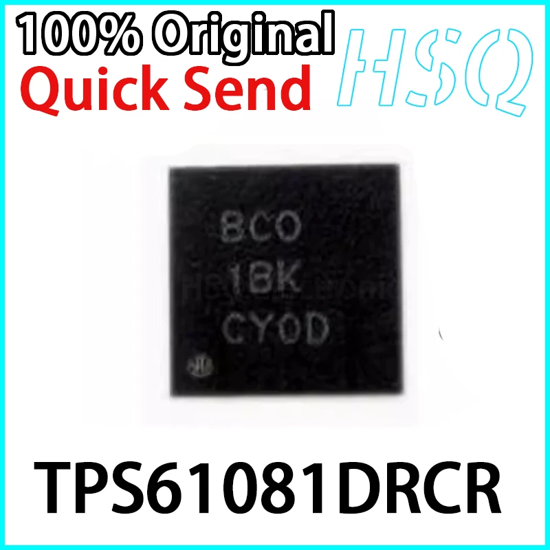 1PCS TPS61081DRCR DRCT Screen Printed BCO Switch Regulator Package QFN10 Brand New Original