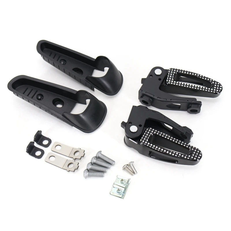 

Motorcycle For Vespa GTS 300 GTS300 Gts300 Gts 300 2021 2022 Footrest Rear Passenger Footpegs Mount Black Pedal