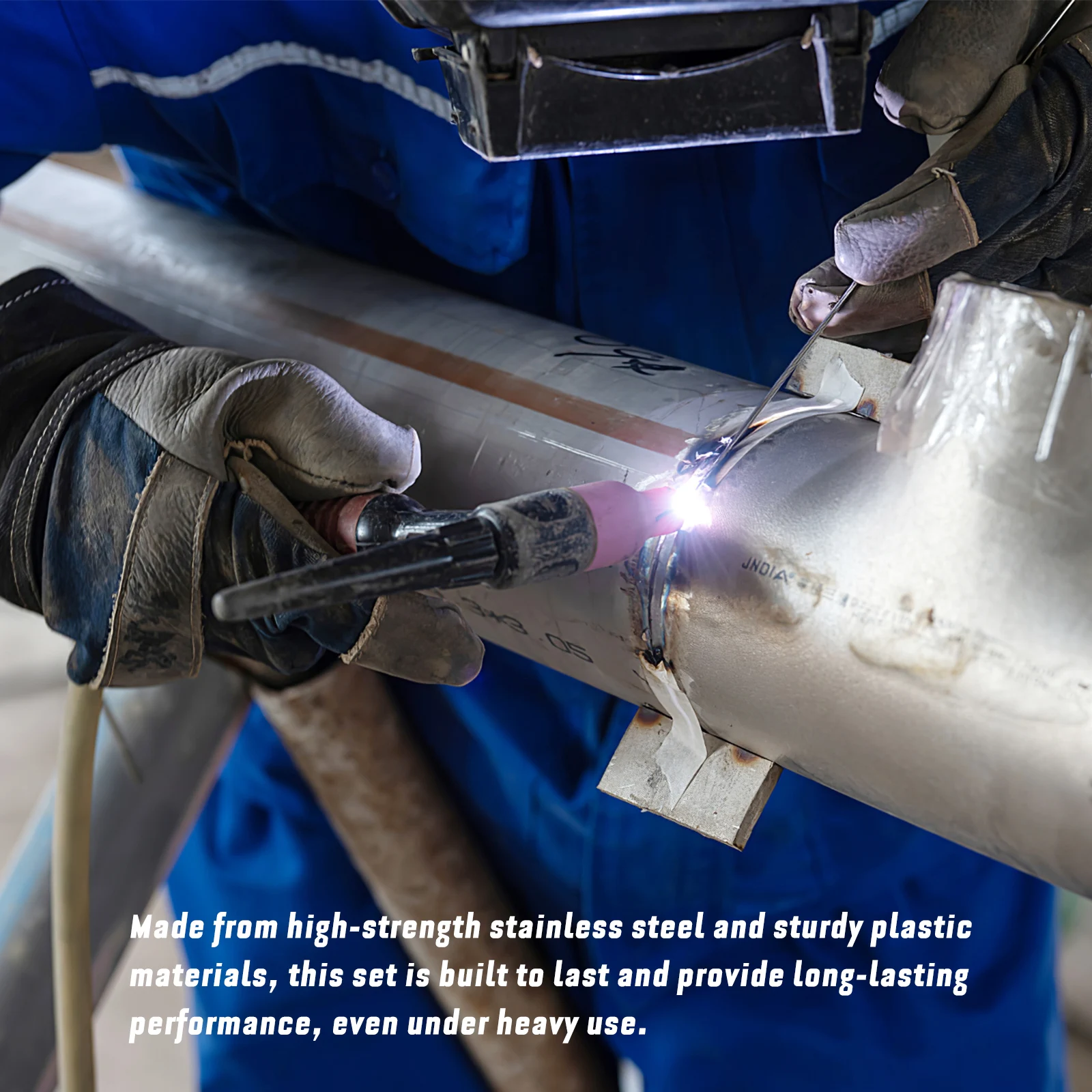 

1Set Welding Torch Kit Stainless Steel Gas Lens Tig Torch Welding Tip Nozzle Cup Parts Gas Lens Cup Gaskets,