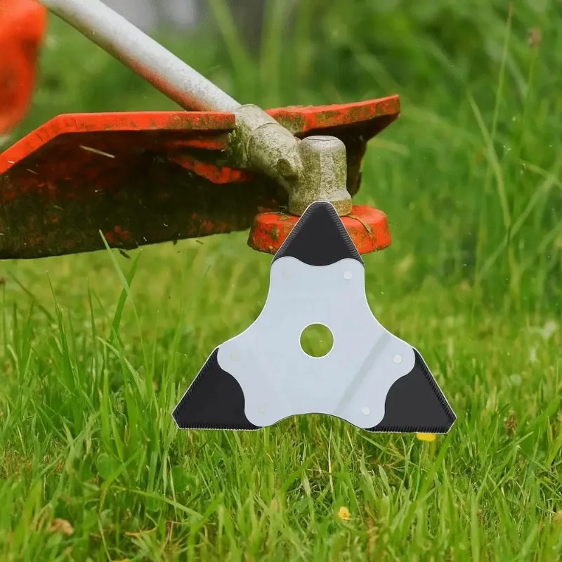 Per Tosaerba Lama Triangolare Coltello Decespugliatore Accessori Tosaerba Lama Seghettata Tosaerba L Taglio