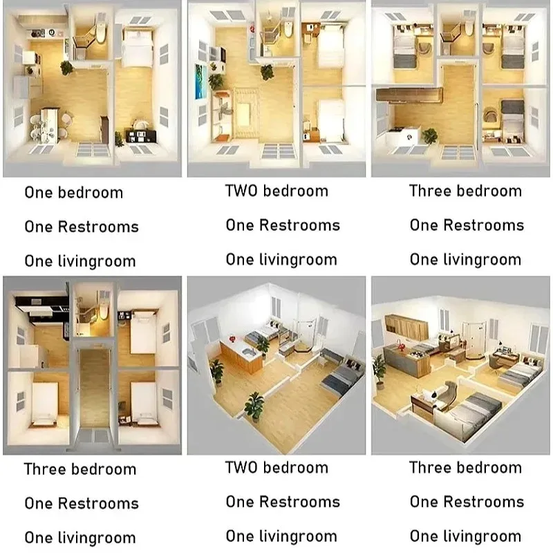 وحدة فاخرة متنقلة فاخرة للتوسيع بجناح مزدوج مع حمام كامل للمكتب أو الحديقة