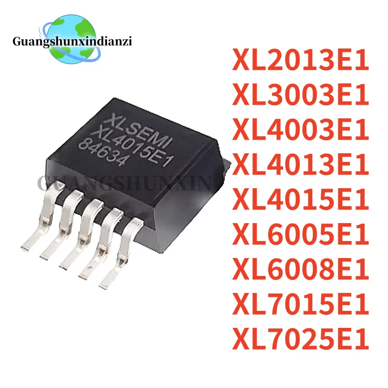 10PCS 100% NEW high-quality XL7015E1 XL2013E1 XL3003E1 XL4003E1 XL4013E1 XL6005E1 XL6008E1 XL7025E1 XL4015E1 TO252-5 In Stock