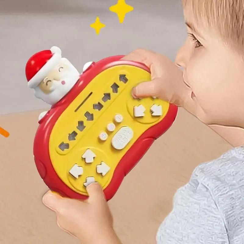 Drukbelspel Handheld Bellenspelconsole Met Led Licht Stress Speelgoed Hersenspel Educatief Speelgoed Voor Jongens En Meisjes