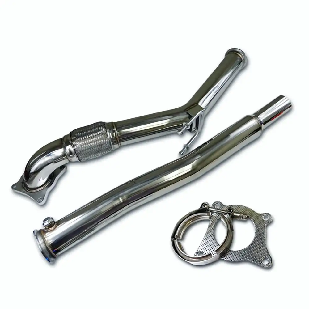 3 Exhaust Downpipe Exhaust Manifold for   A3 for   Golf     2.0T Decat