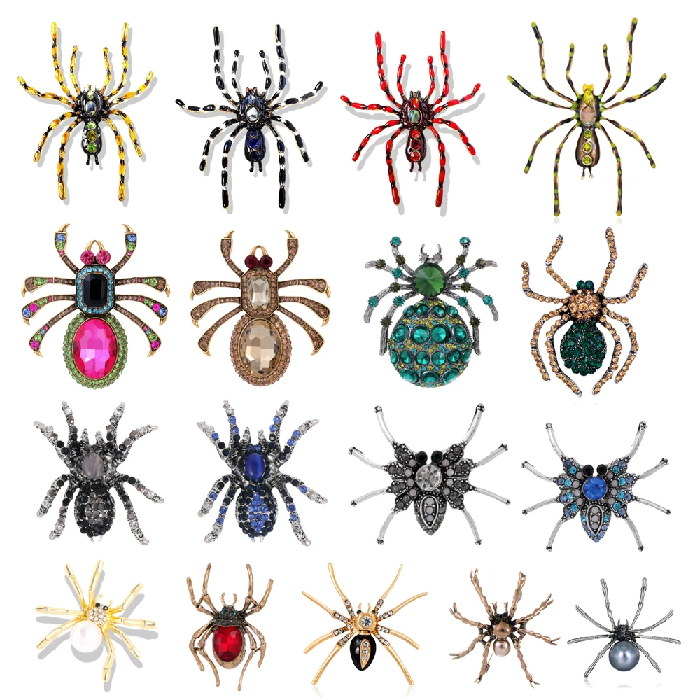 Hot Punk Exaggerated Spider Br - Al Ain Jewelry & Watches Exhibition 2025 review and price