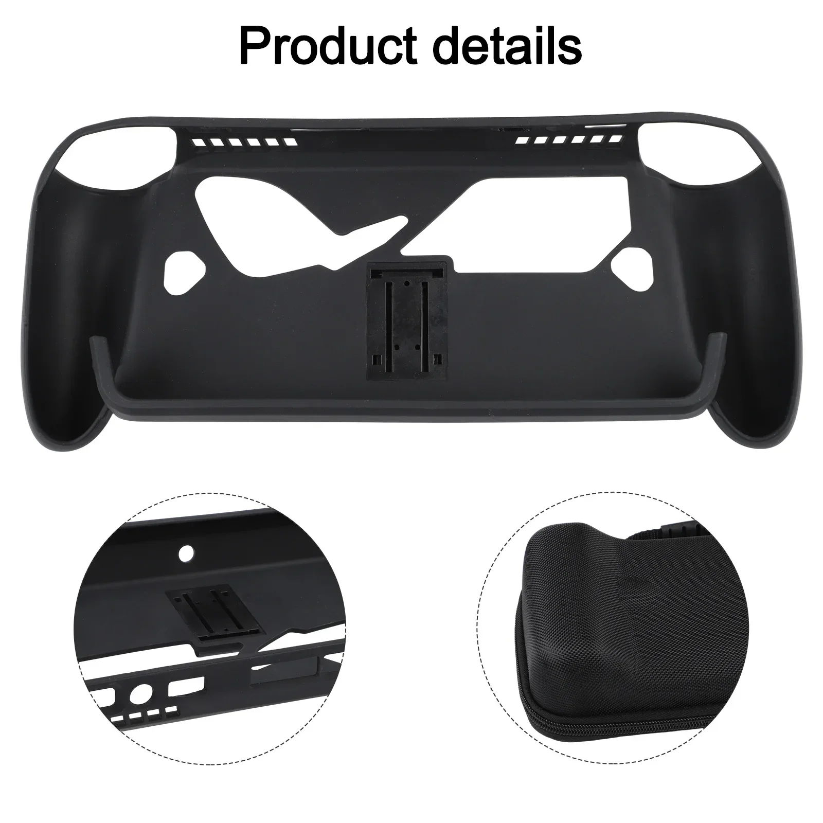 

Комплект чехлов для консоли ROG для Xbox X с амортизирующим покрытием, защитной пленкой из закаленного стекла и сумкой для хранения