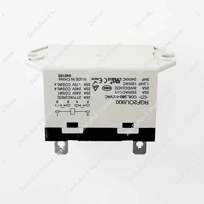 New Original Power relay RGF2OU740 RGF2OU900 220VAC 380-400VAC 25A 6PIN 6 feet 2 sets of normally Replaceable JQX-76F-TU-2A