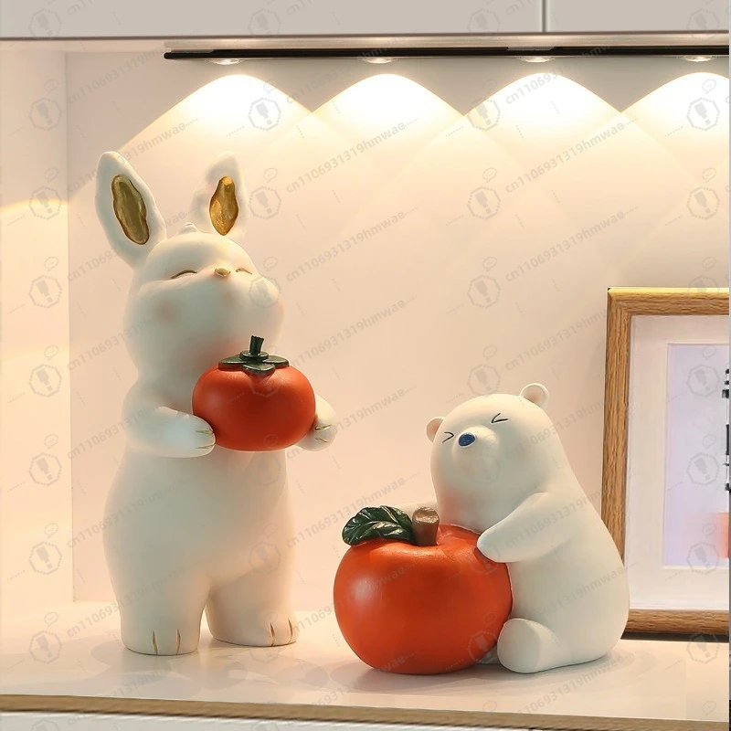 

Simple Animal Cute Ornament Home Decoration Housewarming Gift Resin Handicraft