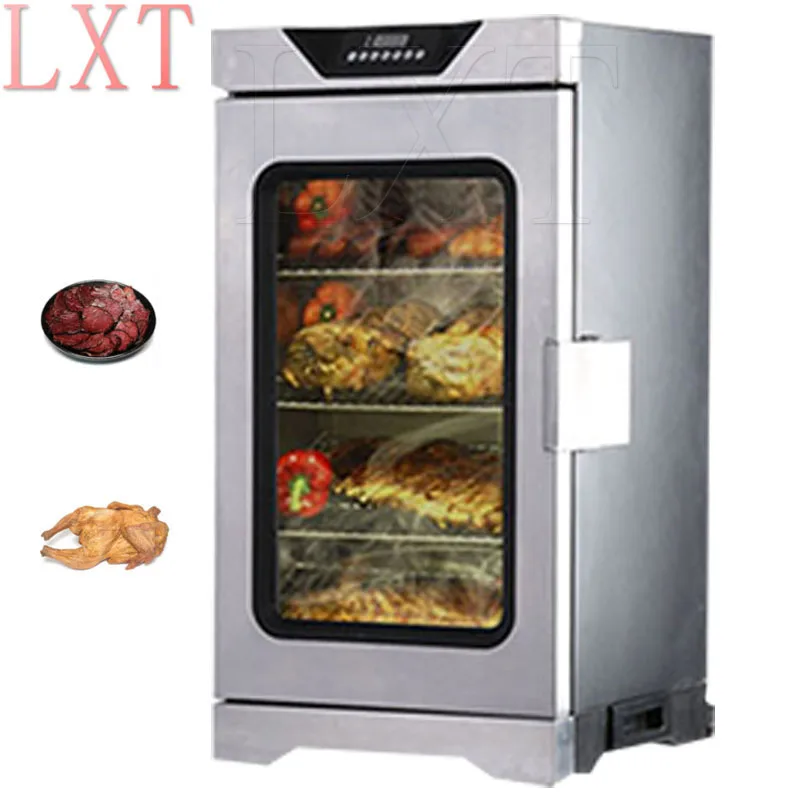 

Small Commercial Smoke Fish Making Machine Catfish Ham Sausage Bacon Bean Cooking Smoker Oven