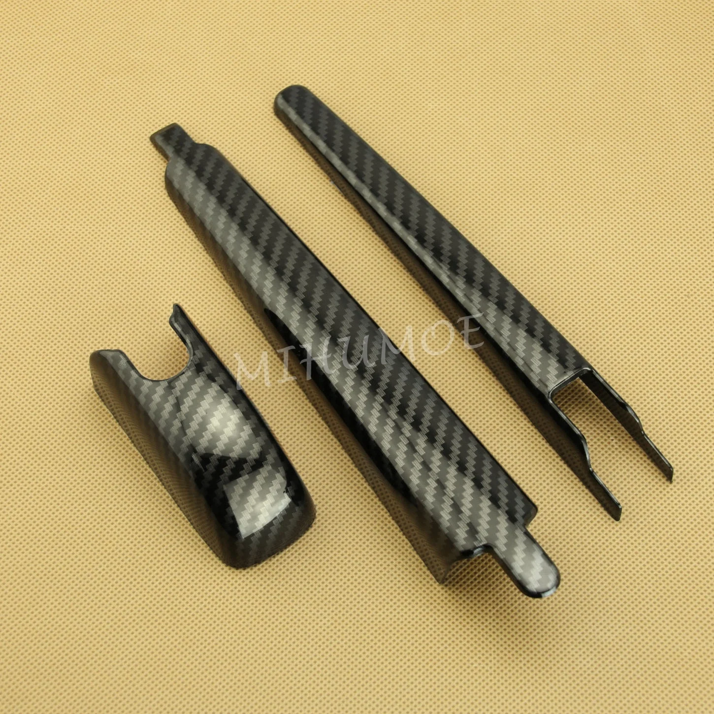 

For Toyota RAV4 Corolla Cross Suzuki Across 2019-2025 Carbon Fiber Rear Car Window Windscreen Wiper Cover Stylish Trim 2024 2023