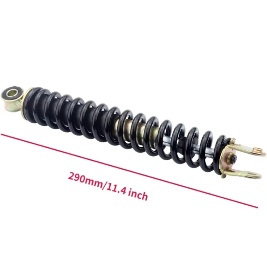 290mm Eye Motorcycle Hydraulic Shock Absorber Rear Suspension  Springs Shock Absorber Fit for GY6-125 50 60 80 150Cc Scooters