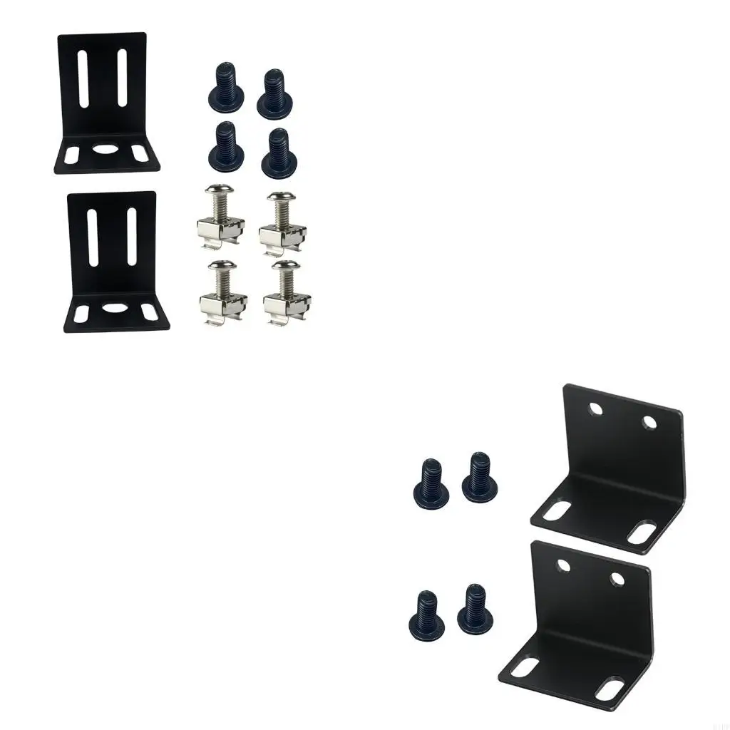 E1PF Metal/Plastic Mounting Bracket Replacement Corner Bracket Heavy Duty Replacement