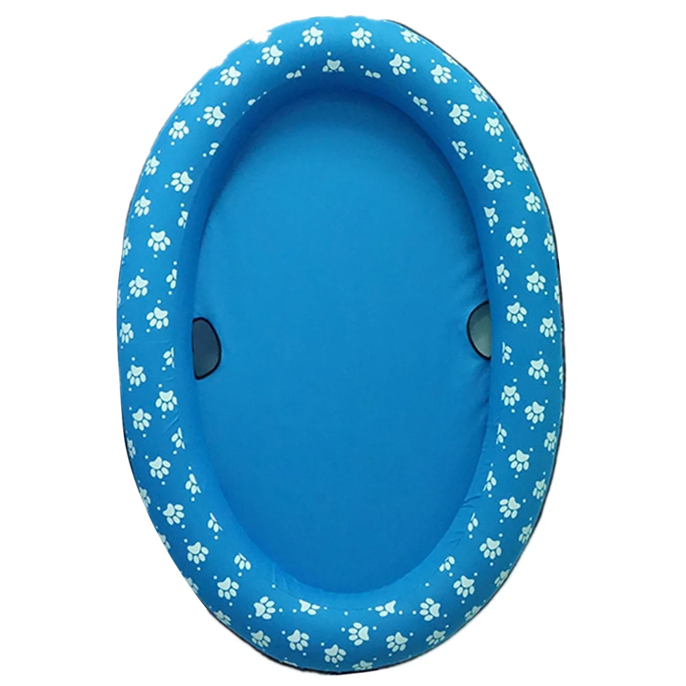 

1 Pc Pool Toy Paddles Inflatable Swimming Pool Portable Foldable Pool Dogs Cats Floating Mat Water Pond Pool ( )