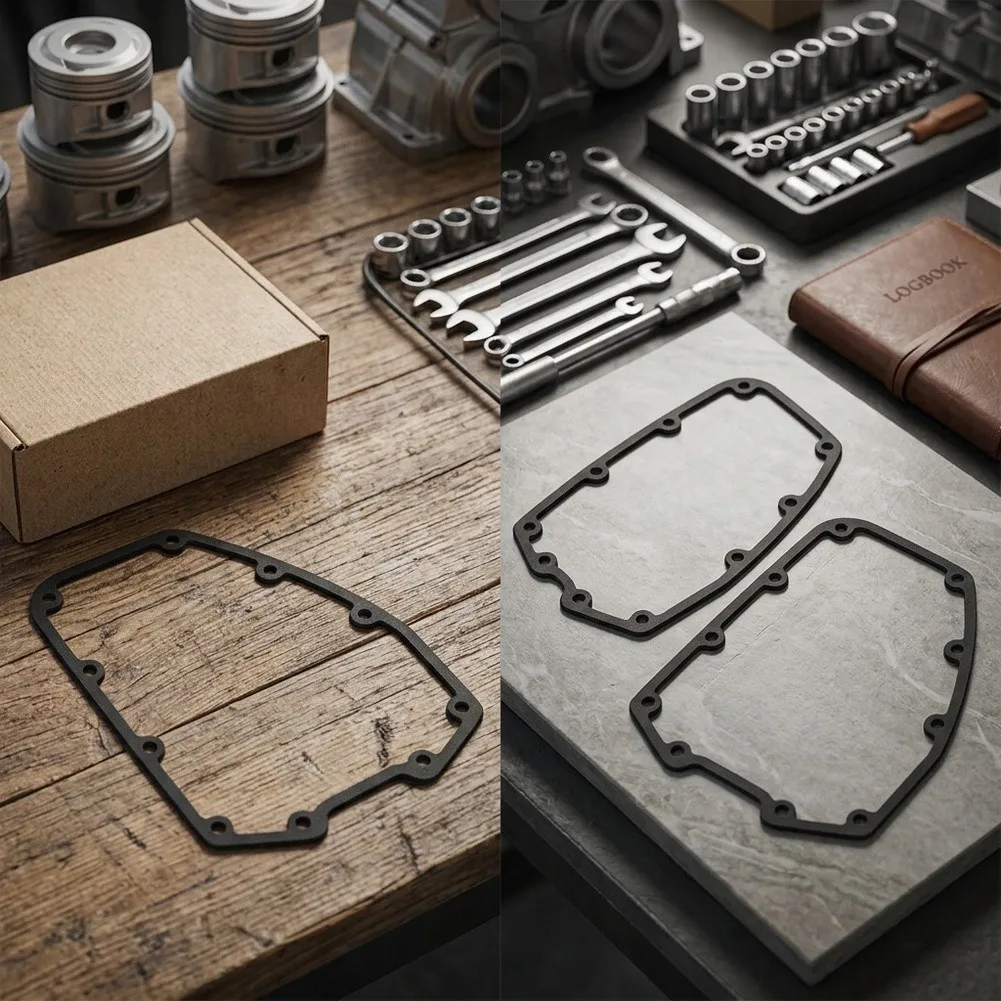 TC96 Sealing Ring Twin Cam Gasket High-density Compression Thermal Stability Material Accurate Hole Layout Gasket