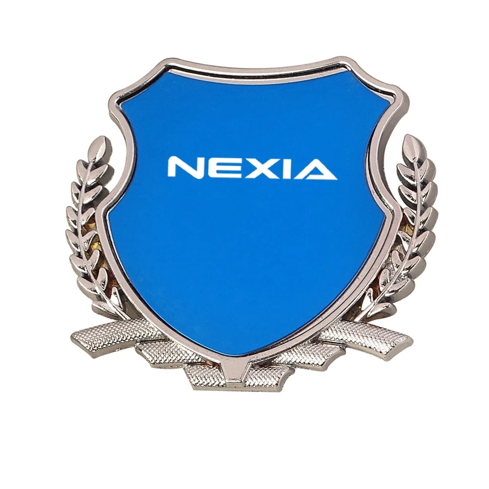 1 PCS 3D Metal Chrome Badge Sticker Car Styling Emblem Decal FOR Daewoo Rezzo Nubira Nexia Kalos Gentra TICO MATIZ Lanos LACETTI