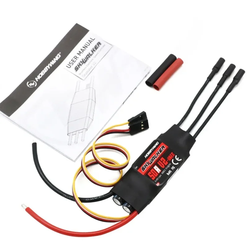3536 1200KV Brushless Motor 2-4S w 50A V2 UBEC ESC Speed Controller for RC FPV Drone Fixed Wing Airplane Skysurfer Glider Plane