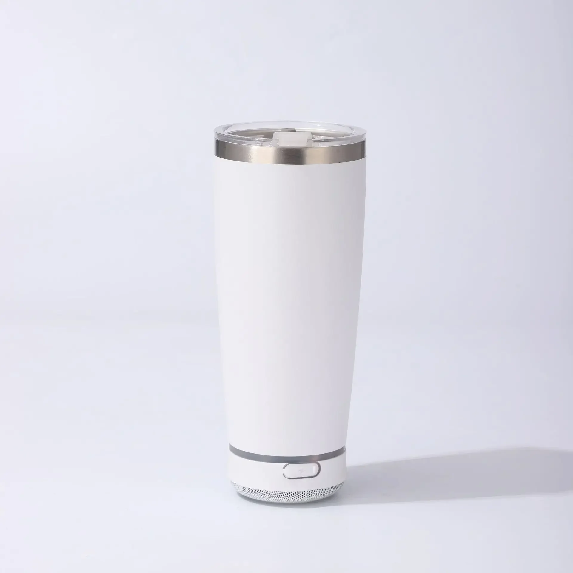 20oz Stainless Steel Wireless BT Speaker Cup Thermos Bottle Stereo Subwoofer Sound Box Water Bottle Insulated Mug Music Beer Cup