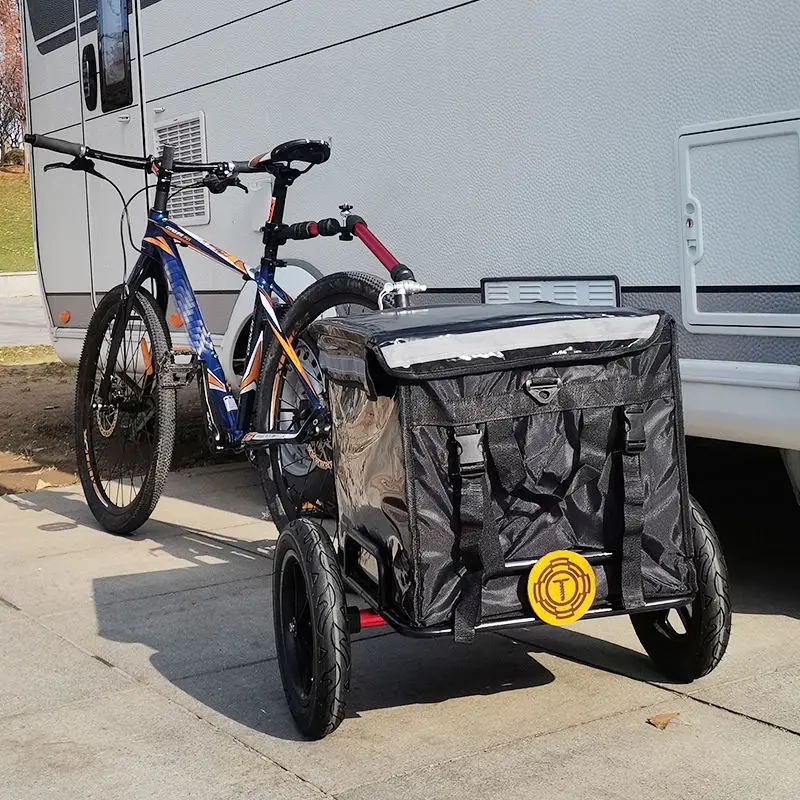 Bulanta bicycle trailer mountain bike folding electric trailer outdoor large-capacity waterproof travel camping