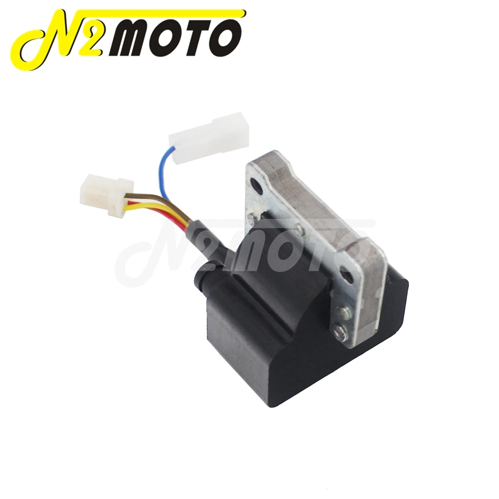 Moped Motorcycle Accessories Electric Ignition Coil Black For BMW EMW Simson AWO AVO JAWA 350 175 250 CZ IFA BK350 MZ RT 125