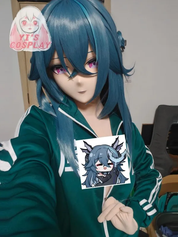 

Индивидуальная голова кигуруми OC Yis для косплея, меховая голова для косплея, кеномо, фурсьют, головные уборы ручной работы, голова зверя, индивидуальный фурсьют, голова кеномо