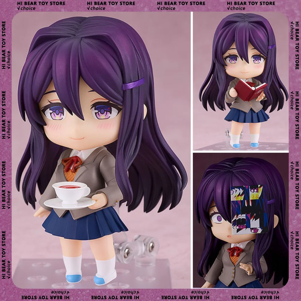 #2283 Doki Doki Literature Club! Yuri Figure Girl Doki Kawaii Anime Figurine 2283  Figurine Collection Model Doll Kid Toys Gift