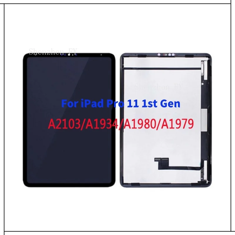 LCD For APPLE iPad Pro 11 1st 2018 A1980 2021 A2460 2nd Gen 2020 A2228 LCD Display+Touch Screen Digitizer Assembly Replacement