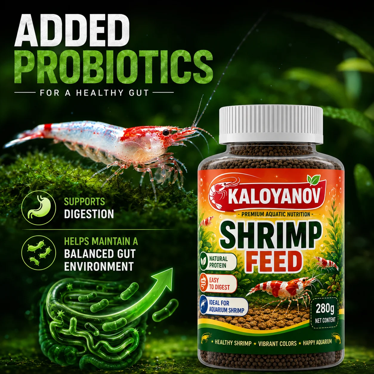 280g Aquarium Shrimp Feed Natu - Aquarium Fish Food review and price