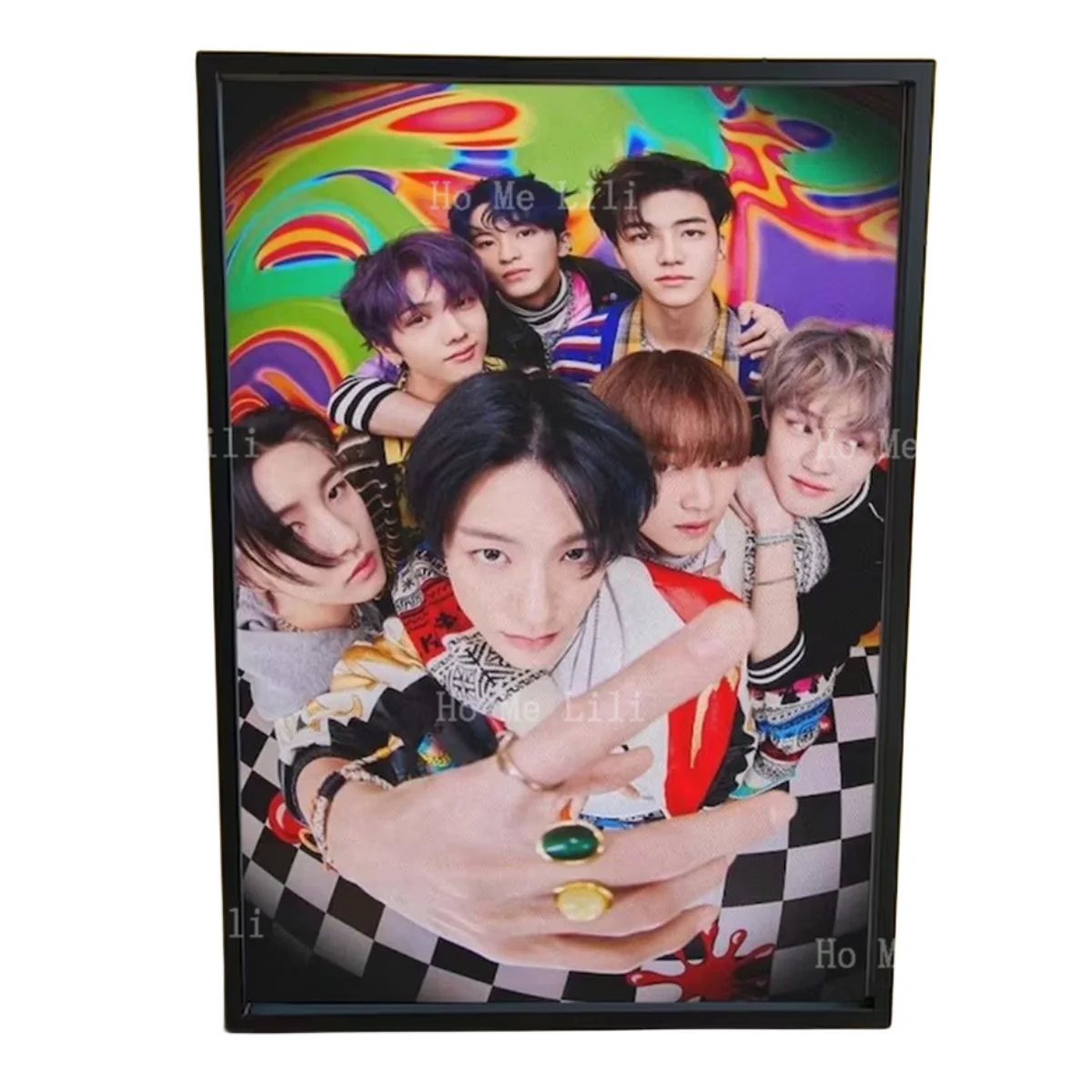 Nct Dream Kpop Boy Group Idol Pepper Poster Wall Decoration Oil Painting