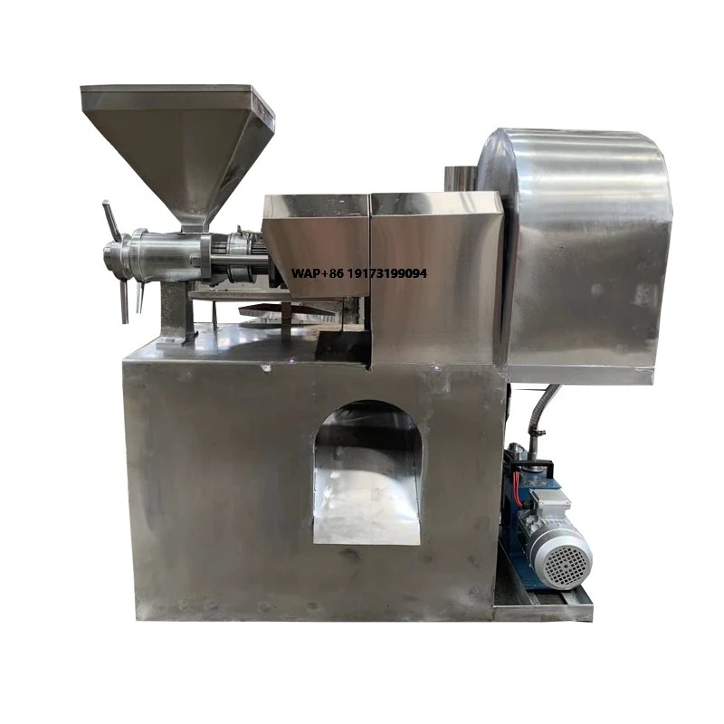 

A Commercial Oil Press That Integrates Cold and Hot Pressing Can Extract Coconut Oil