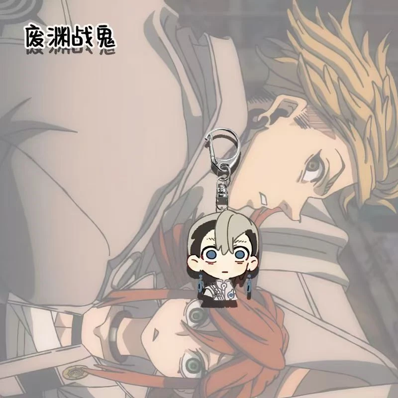 Anime GACHIAKUTA Rudo Enjin Zanka Riyo Jabber Acryl Schlüsselanhänger Schlüsselanhänger Anhänger Ketten für Zubehör Tasche Fans Geschenke – Detail 5