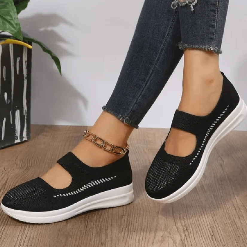 

Women's Casual Shoes, Lightweight Breathable Cut Out Shoes