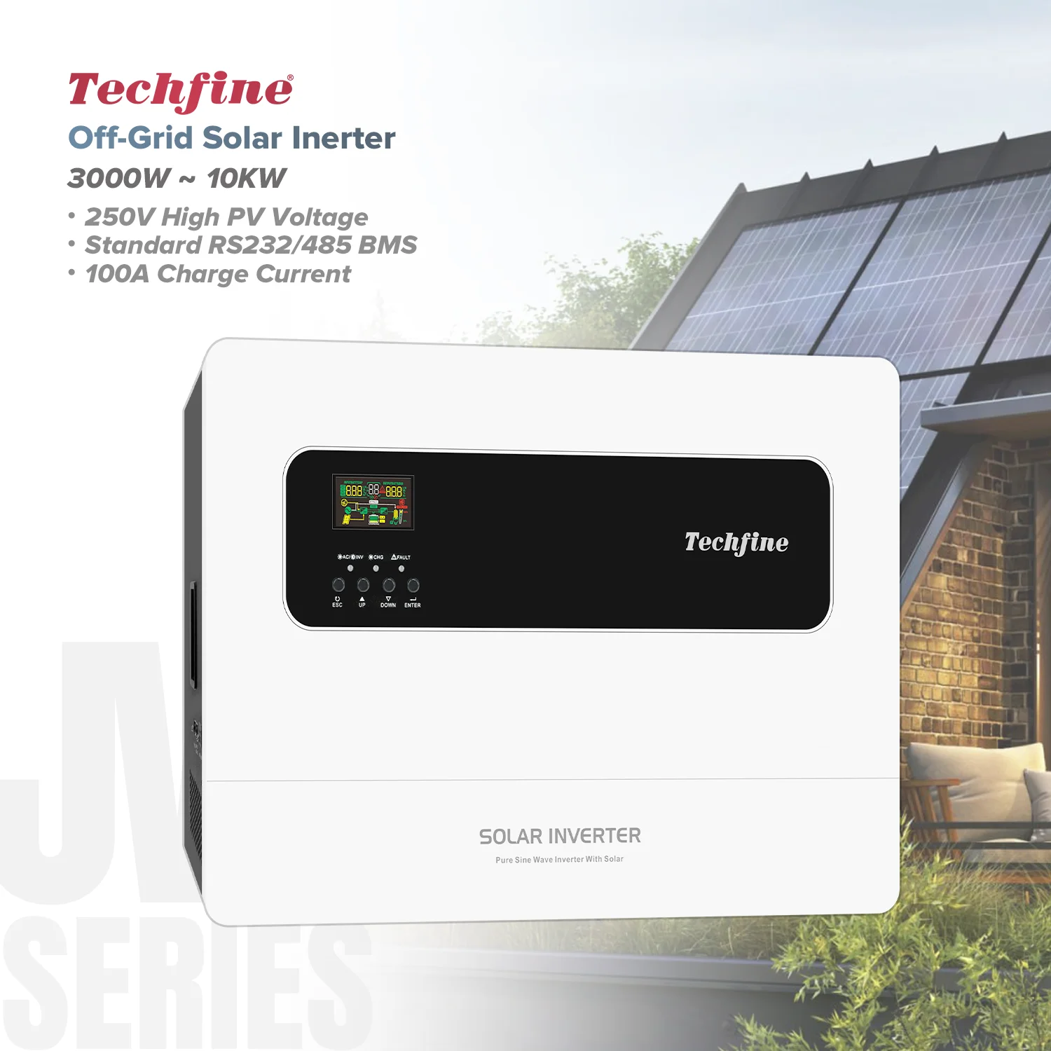 

250VDC High PV voltage 3Kw 4Kw 5Kw 8Kw 10Kw Off-grid power frequency solar inverter 3000w 4000w 5000w with toroidal transformer