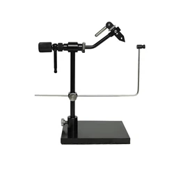 Rotary Fly Tying Vise Artificial Flies Making Tool Adjustable Fly Fishing Equipment with Heavy Duty Base Traveler Tackle Kit