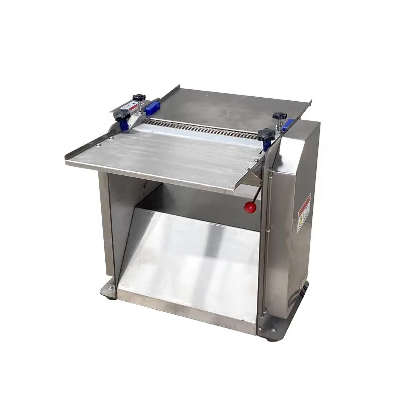 Commercial Pork Skin Peeling Machine Electric 220V Pork Meat Skinner Removing Machine For Restaurant