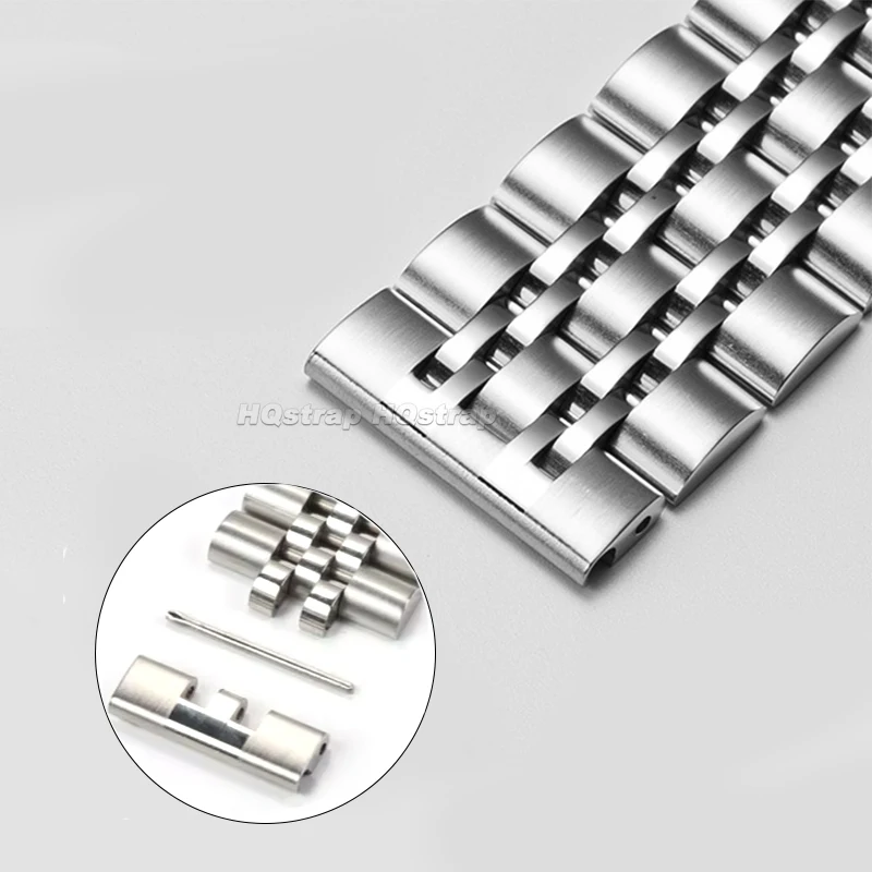 2 個金属湾曲エンドリンク 20 ミリメートル 22 ミリメートルステンレス鋼時計バンドコネクタセイコー SKX009 SKX007 ジュビリーオイスターアダプター
