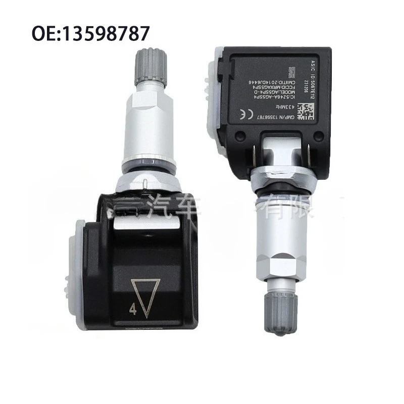 

New 4Pcs 13598787 Tire Type Pressure Monitor System Sensor For Cadillac CTS ATS CTS Chevrolet Camaro 13540598