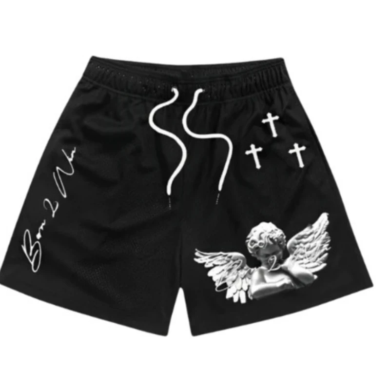 

Hot-selling New Fitness Men's Beach Shorts and Outdoor Running and Basketball Shorts in 2025, Quick-drying and Breathable