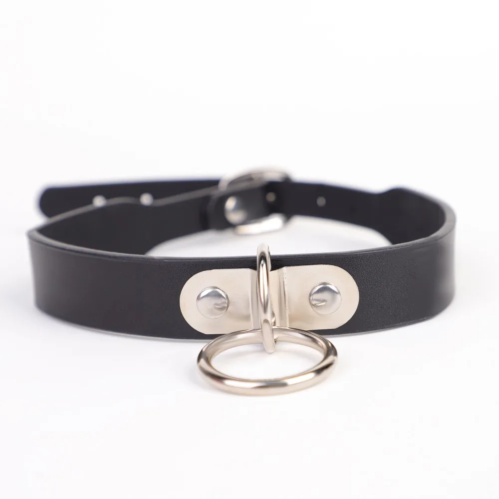 PU Leather Necklace Punk Gothic Harajuku Collarbone Chain  Accessor Anime Chainsaw Man Reze Cosplay Choker Dark Rock Jewelry