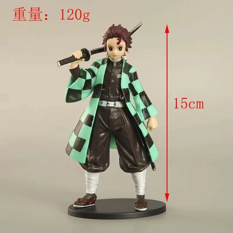 15CM Anime Figure Demon Slayer Kamado Tanjirou Figure Kimetsu no Yaiba Kamado Tanjirou Figure Kizuna no Sou Model Toy Gift