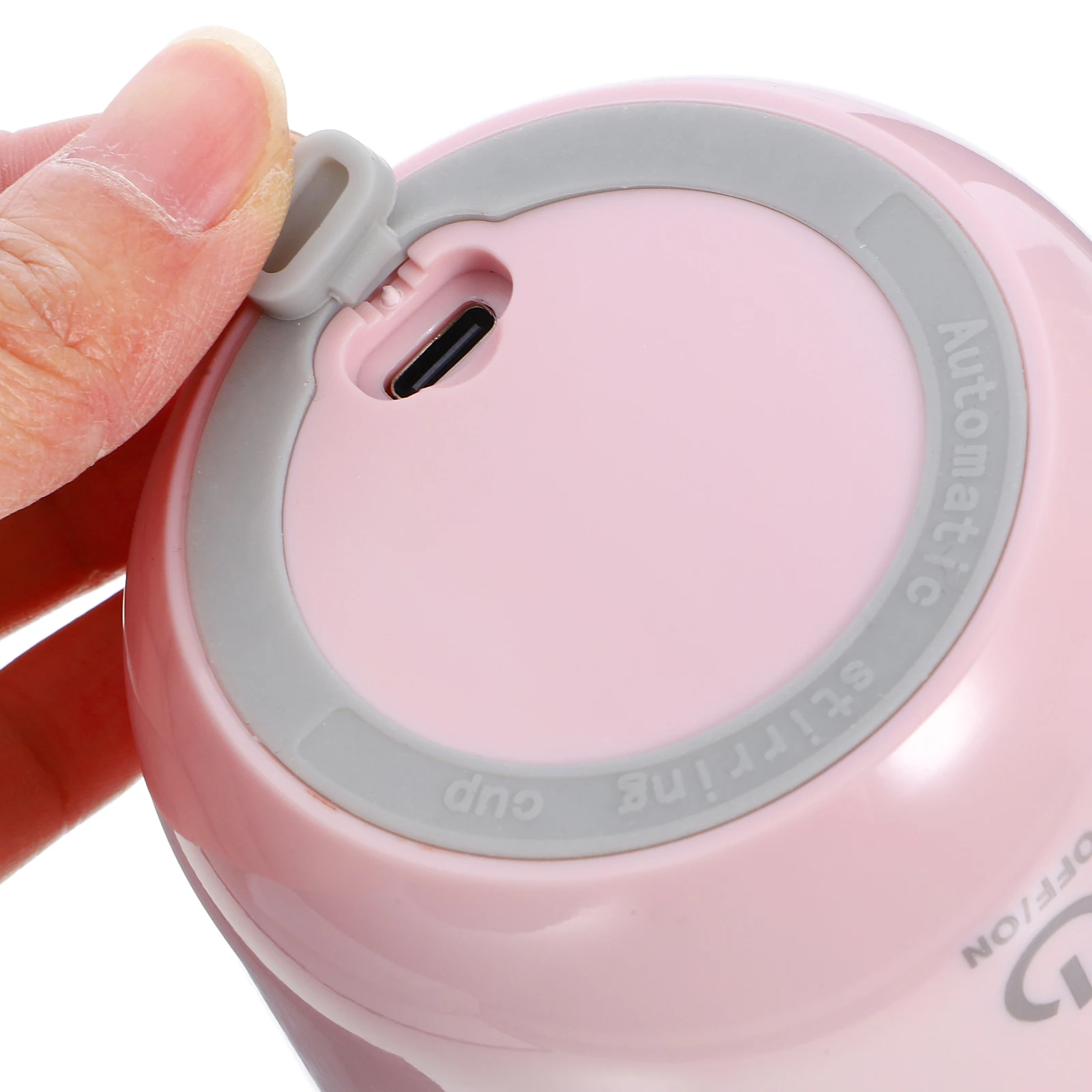 

Automatic Stirring Cup White Electric Coffee Mug for Home Office Travel Suitable for Coffee Milk Hot Chocolate Stainless