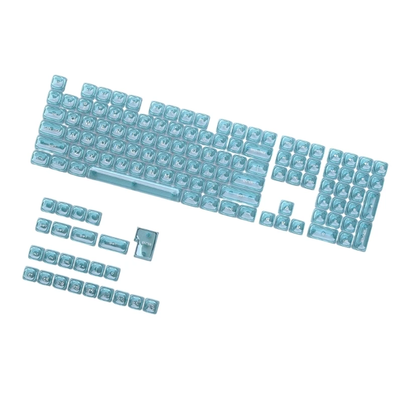 Replacement 132 Keys Keycap Set for Mechanical Keyboard Daily Typing Use 