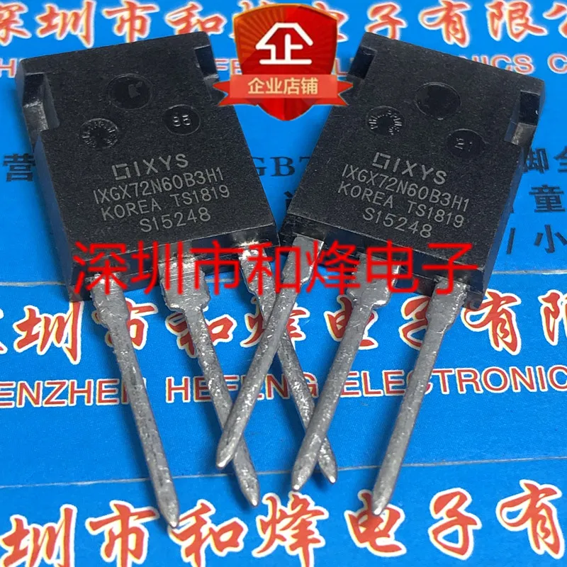 

5PCS-10PCS IXGX72N60B3H1 TO-247 600V 72A NEW AND ORIGINAL ON STOCK