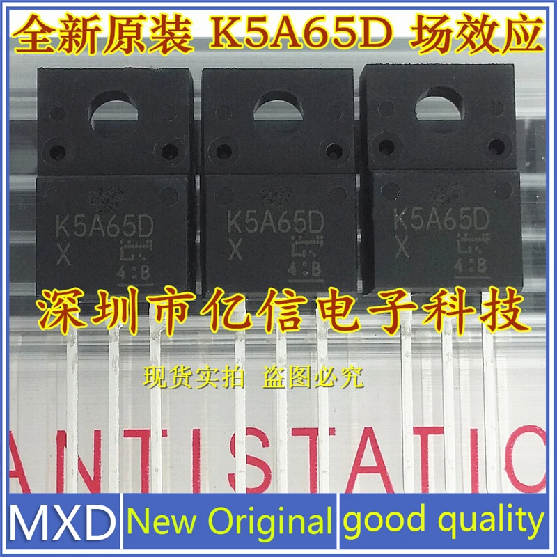 5Pcs/Lot New Original K5A65D TK5A65D 5A650V Field Effect Mostube Inlet Good Quality In Stock