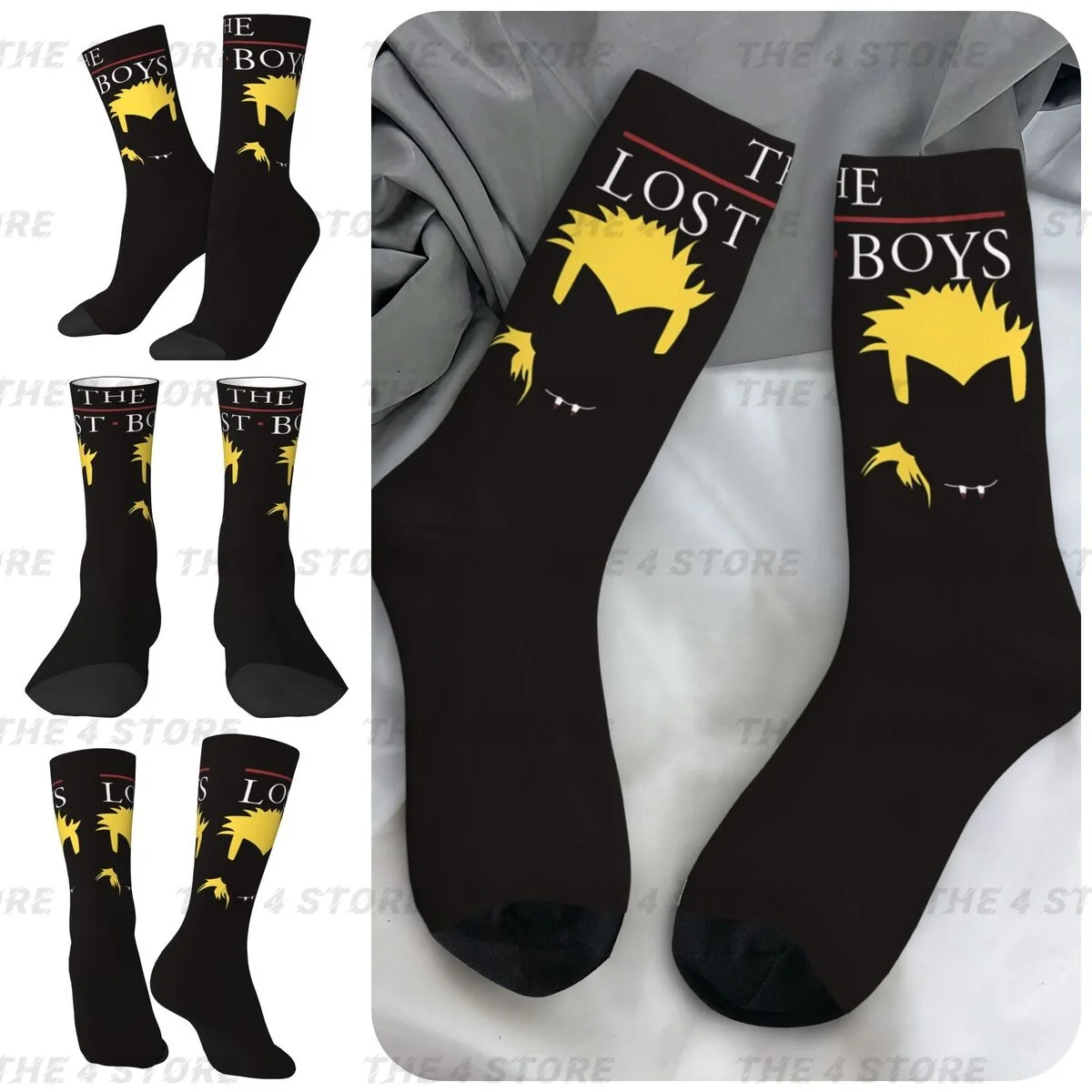 

The Lost Boys High elasticity polyester fiber Men and Women printing Socks,Motion Applicable throughout the year Dressing Gift