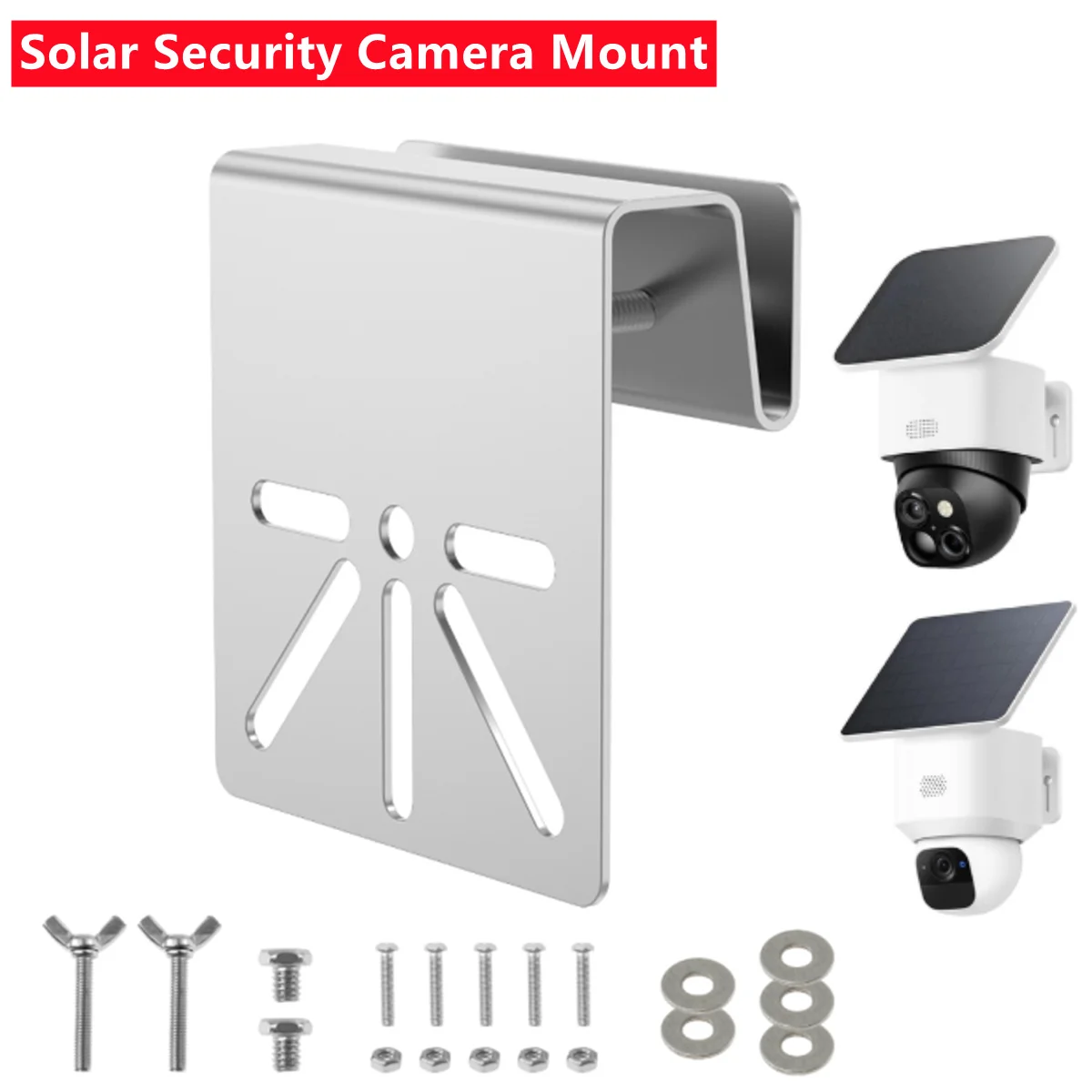 

Настенный кронштейн для водосточных желобов, металлический настенный держатель для солнечной камеры Eufy SoloCam S340/Eufy E30