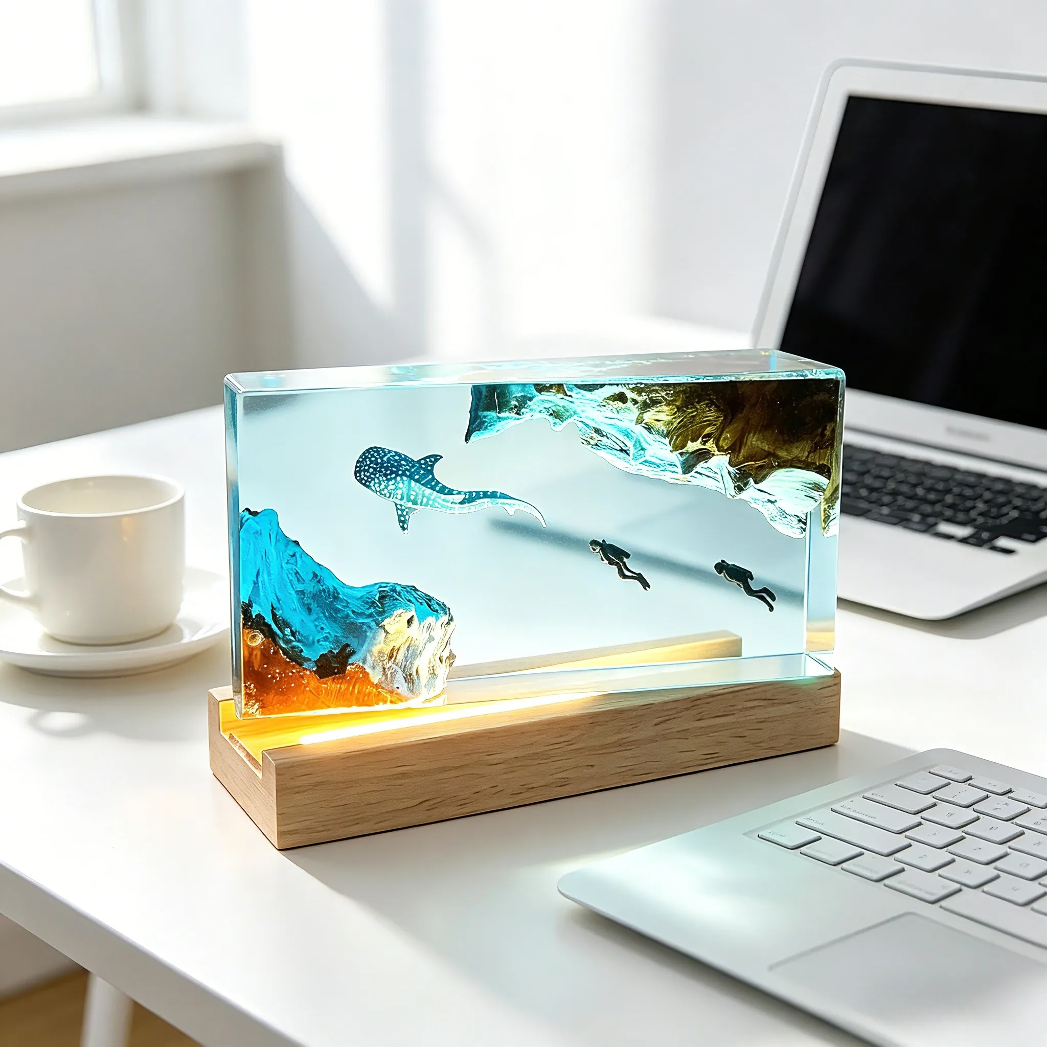 Seabed Exploration Organism Re - Resin Art Underwater review and price