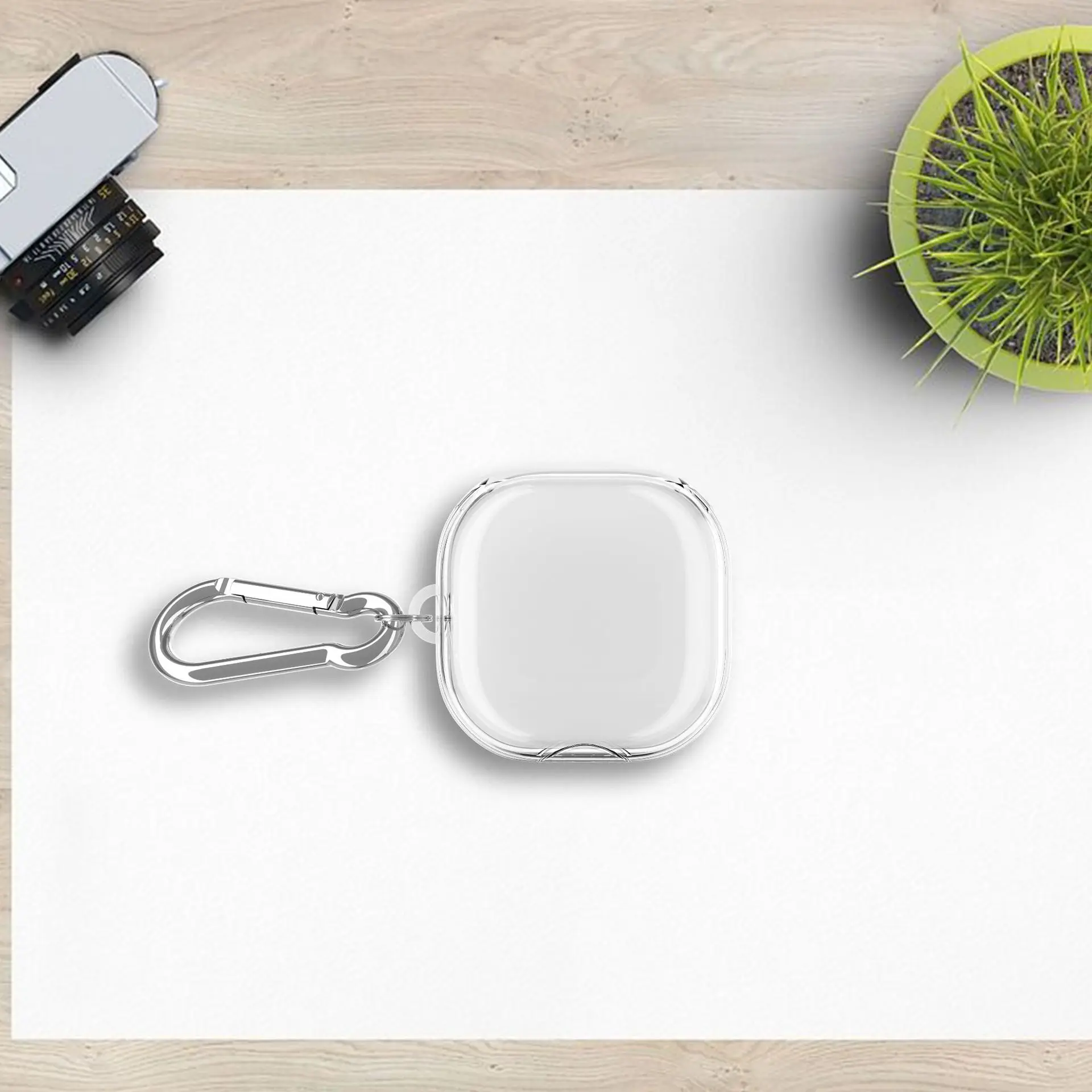 شفاف حامي الحال بالنسبة لسامسونج غالاكسي براعم برو/لايف/2 حالات سيليكون مكافحة سقوط سماعة الحال بالنسبة غالاكسي براعم 2 برو الغلاف