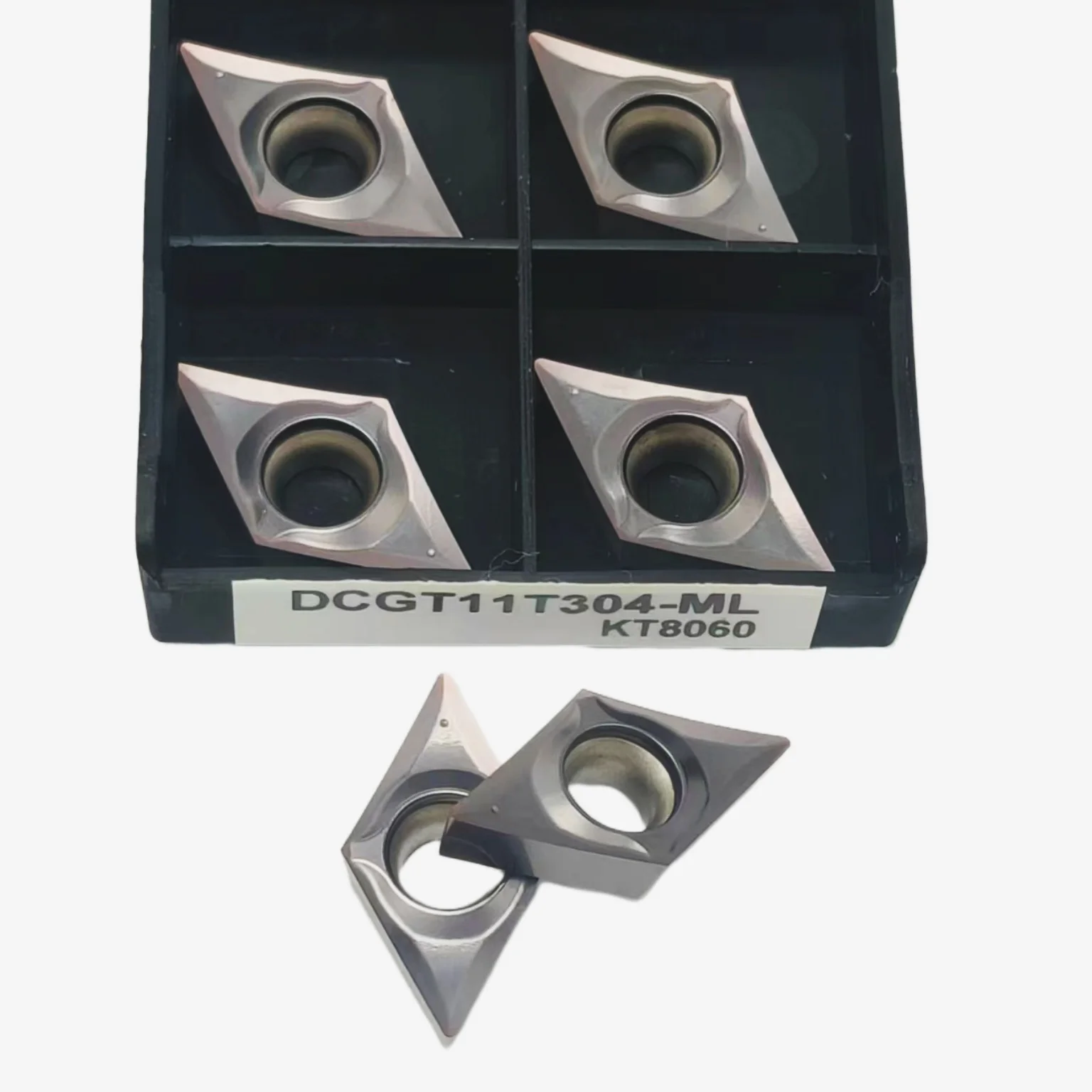 10 buah inserts ML ML KT8060 alat bubut CNC sisipan karbida kualitas tinggi tools tools