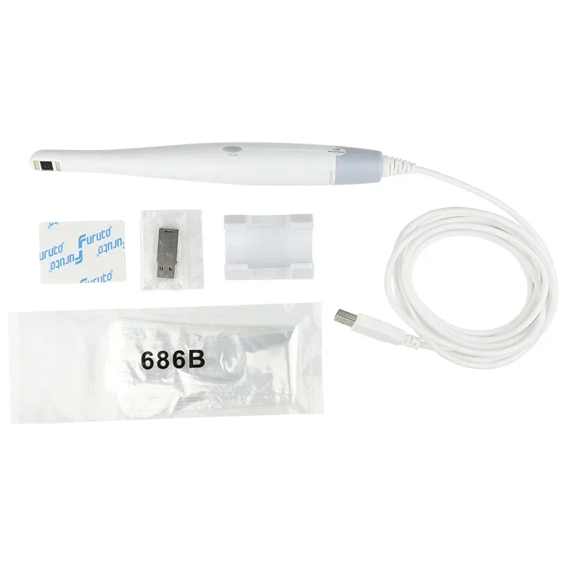 VVDental Dental Wired Oral Viewer  8LED Intraoral Camera 4K HD Intra Oral Camera for Observing Dental Caries Dentistry Equipment