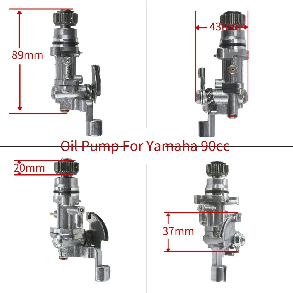 Pompa olio a 2 tempi per scooter F10/F12 Phantom 50cc e JOG90/AXIS90/BWS100 – Sostituzione diretta dell'OEM